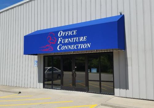 Cincinnati location of Office Furniture Connection store exterior entrance